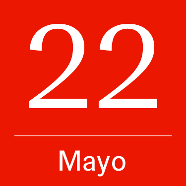 22 de mayo
