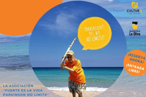 Cartel Viva la vida Parkinson Fuerteventura