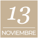 13 de noviembre